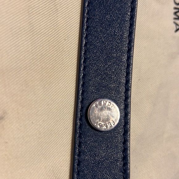 Fendi royal blue strap purse - Picture 3 of 5